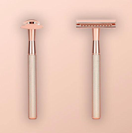 GlideEco™️ Double Edge Safety Razor -  10 Blades Included